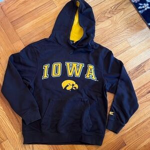 University of Iowa Hawkeyes Hoodie with Stitched Letters size small